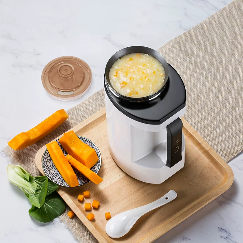 Slow Cooker Ceramic - Panci Listrik 1 Orang dengan Timer,