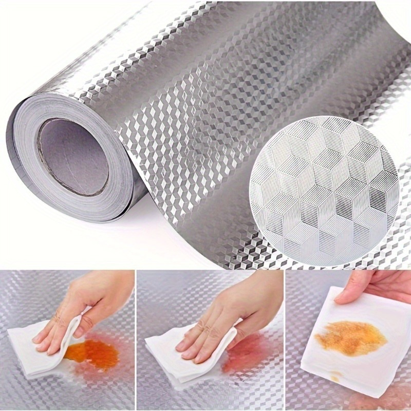 Kitchen Appliances Cabinet - Stiker Aluminium Foil Dapur YITAPE, Perekat