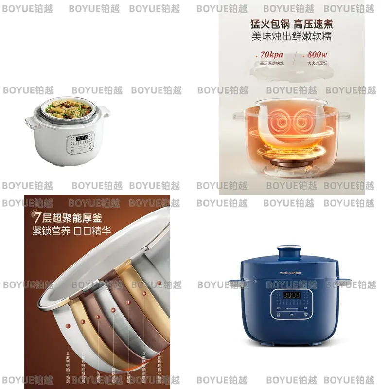 Kitchen Appliances Small - Panci Presto Listrik Kecil Multifungsi dengan