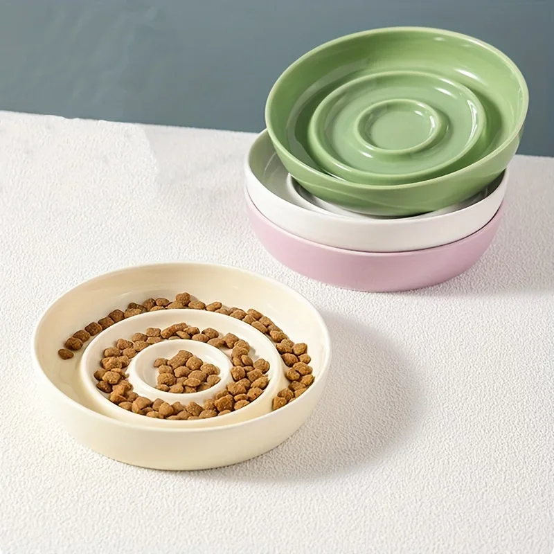 Slow Cooker Ceramic - Mangkuk Makanan Lambat Kucing Keramik untuk