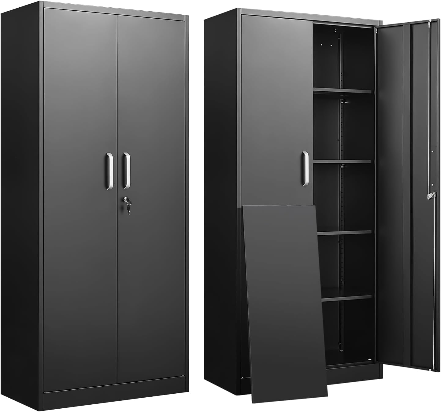 Kitchen Appliances Cabinet - Lemari Penyimpanan Logam Dengan Rak Yang