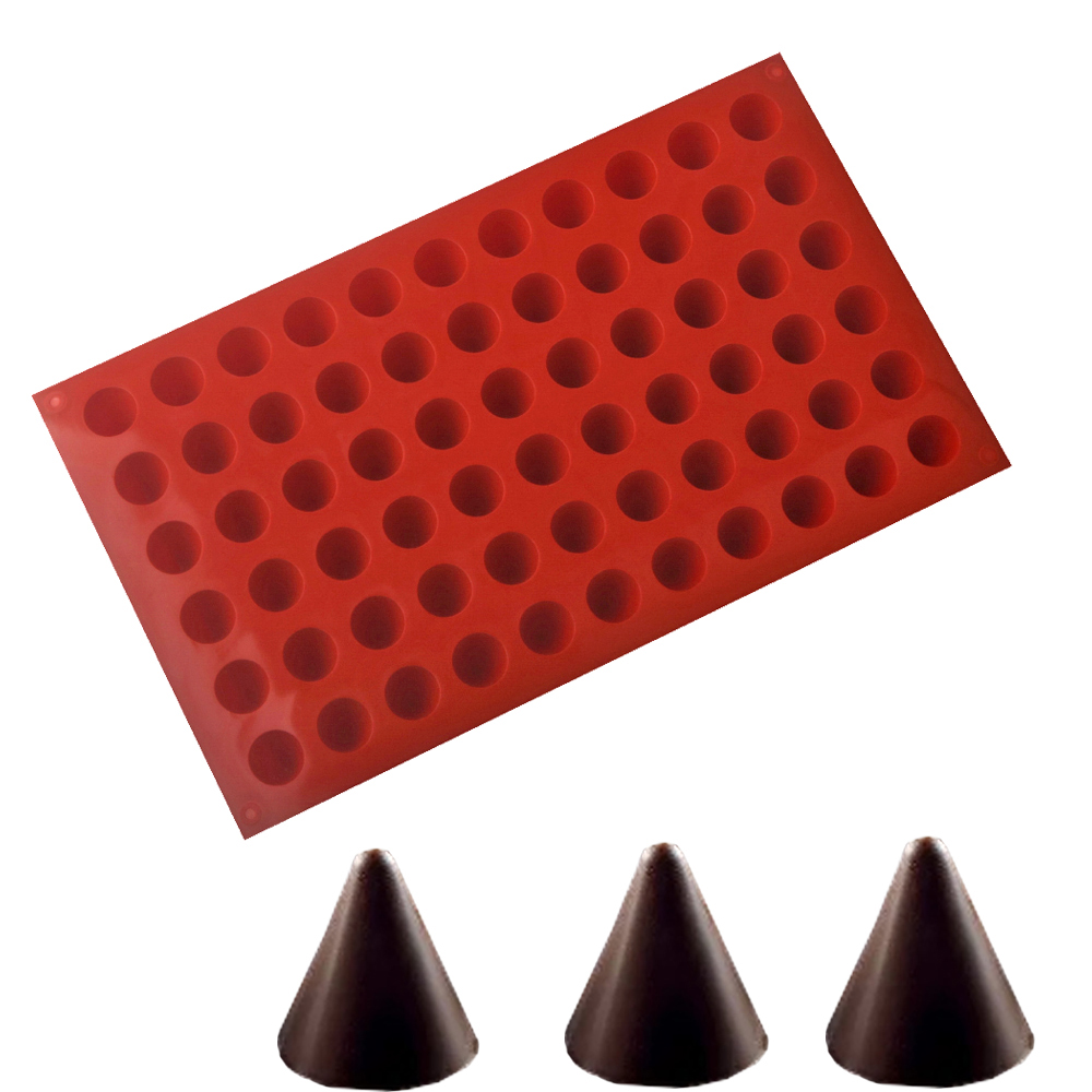 66-sel kerucut coklat cetakan  - Kitchen Appliances Baking ulasan dan harga