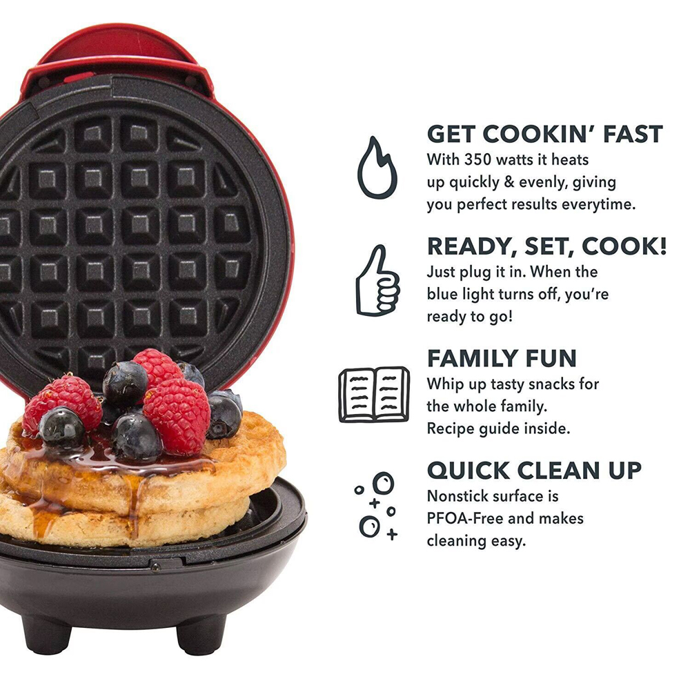 Pembuat Waffle Mini Oven Kue T - Kitchen Appliances Small ulasan dan harga