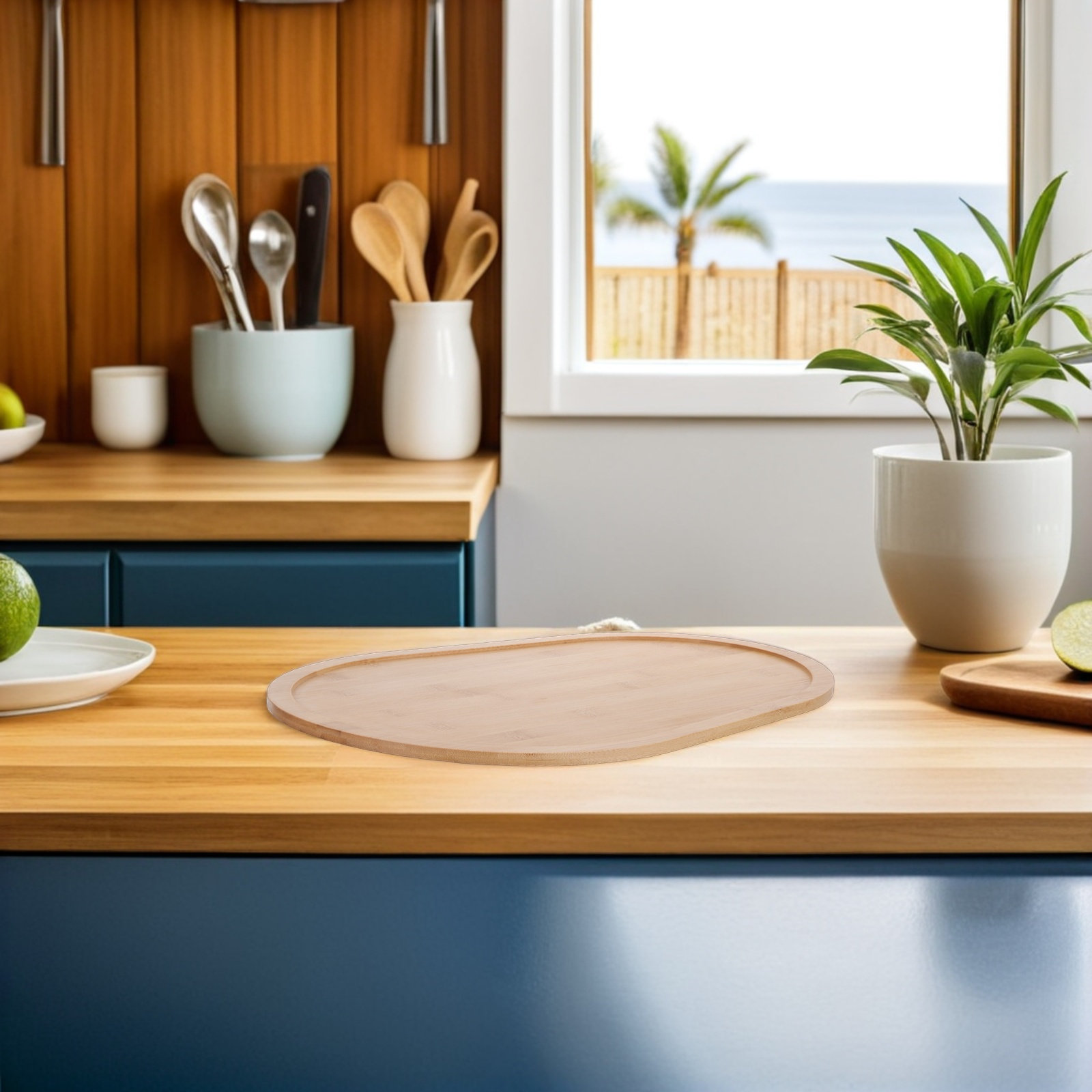 Alas Geser Mixer Bambu 16x11 I - Kitchen Appliances Countertop ulasan dan harga