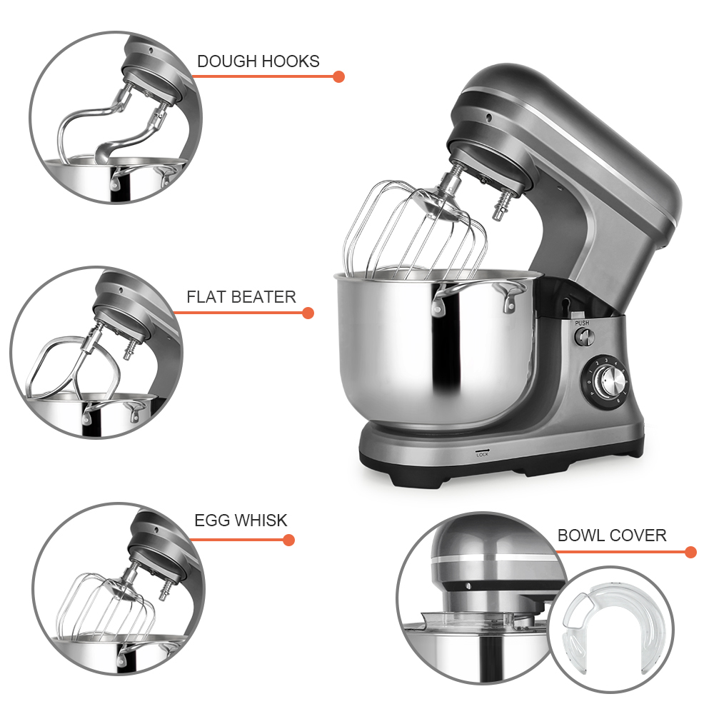 Mixer Elektrik 11L 2000W, Daya - Kitchen Appliances Baking ulasan dan harga