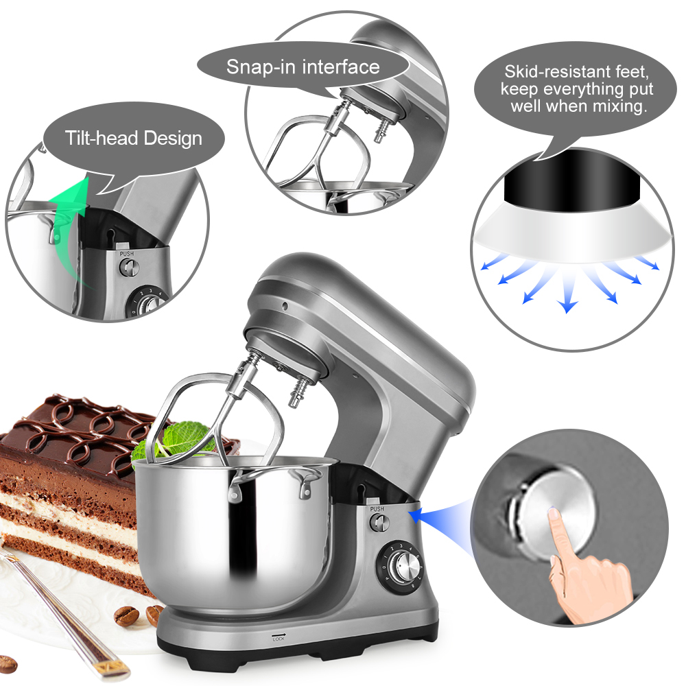Mixer Elektrik 11L 2000W, Daya - Kitchen Appliances Baking ulasan dan harga