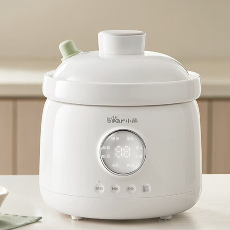 Panci Masak Bayi Bear, Slow Co - Slow Cooker Ceramic ulasan dan harga