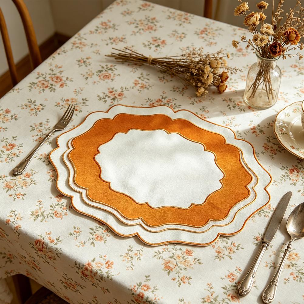 Alas Meja Makan Linen Berpingg - Kitchen Appliances Table ulasan dan harga