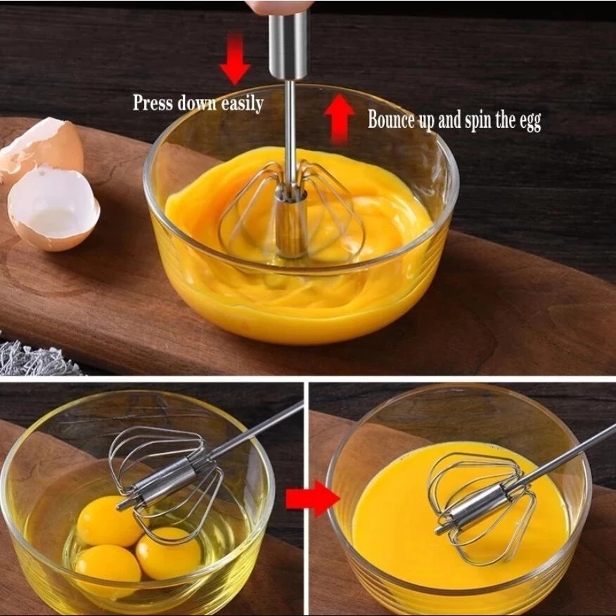 1/3 Buah Pengocok Telur Baja T - Kitchen Appliances Germany ulasan dan harga