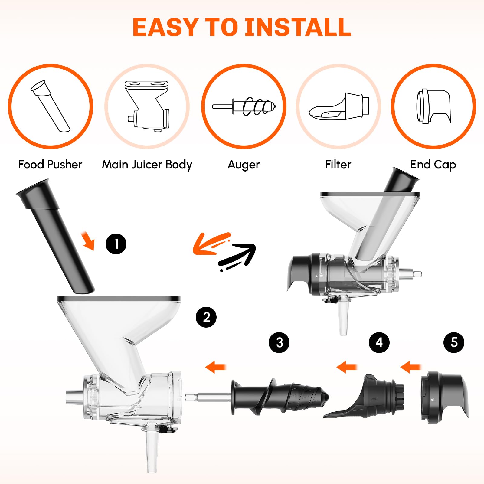 Aksesoris Juicer Masticating u - Kitchen Appliances Germany ulasan dan harga
