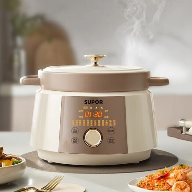 Panci Masak Lambat Listrik Ker - Slow Cooker Ceramic ulasan dan harga