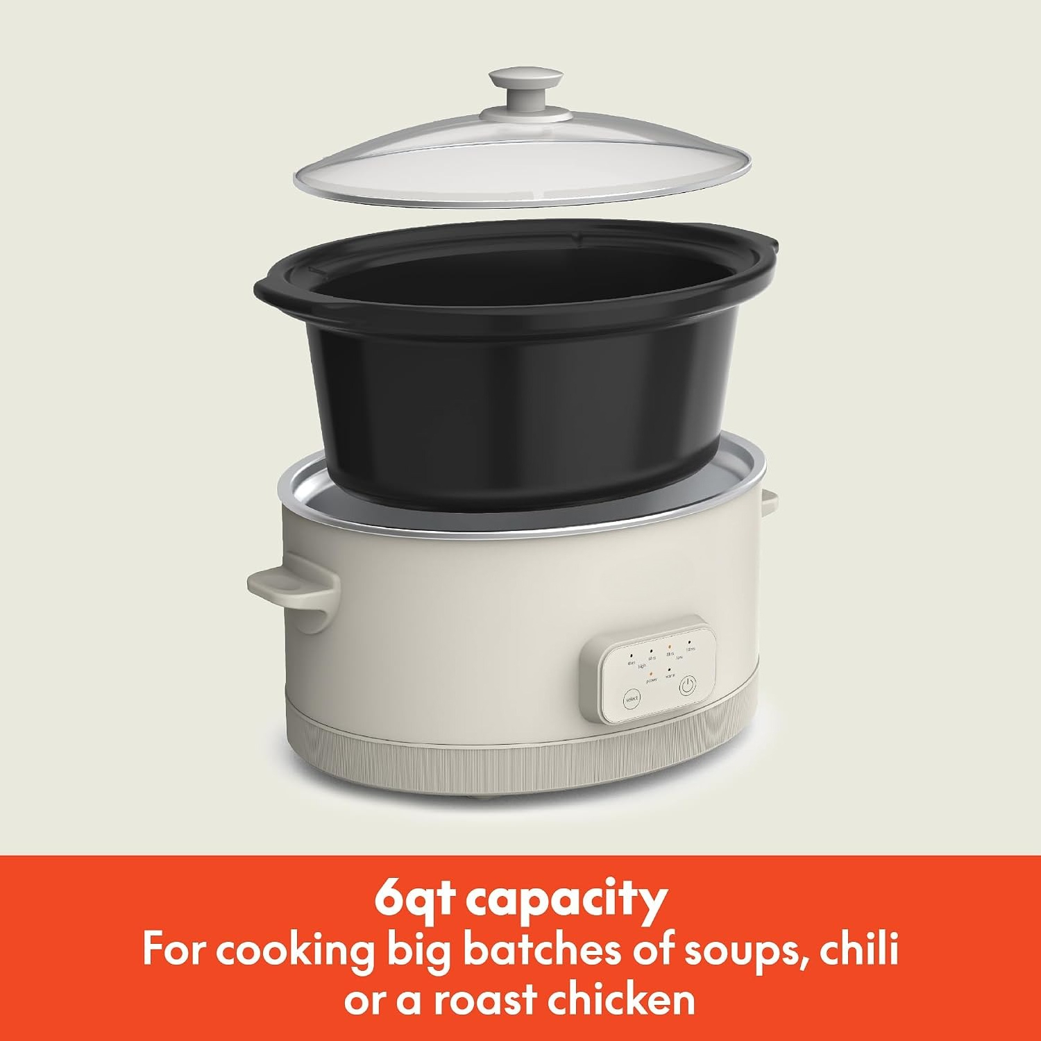 Slow Cooker Terprogram 6.0 Qt, - Slow Cooker Ceramic ulasan dan harga